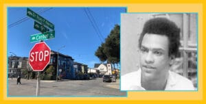 Huey P. Newton Way in West Oakland